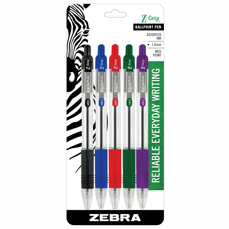 Z-Grip Ballpoint Retractable Pen  Zebra Pen Canada – Zebra Pen Canada Corp.